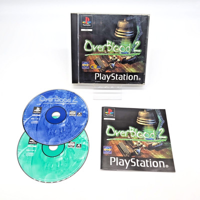 Overblood 2 Playstation PS1 | OVP Anleitung Spiel CIB Survival Horror :)