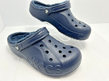 Crocs Baya Lined Clogs Mens Size 7 / Womens Size 9 Slippers Indoor / Outdoor E