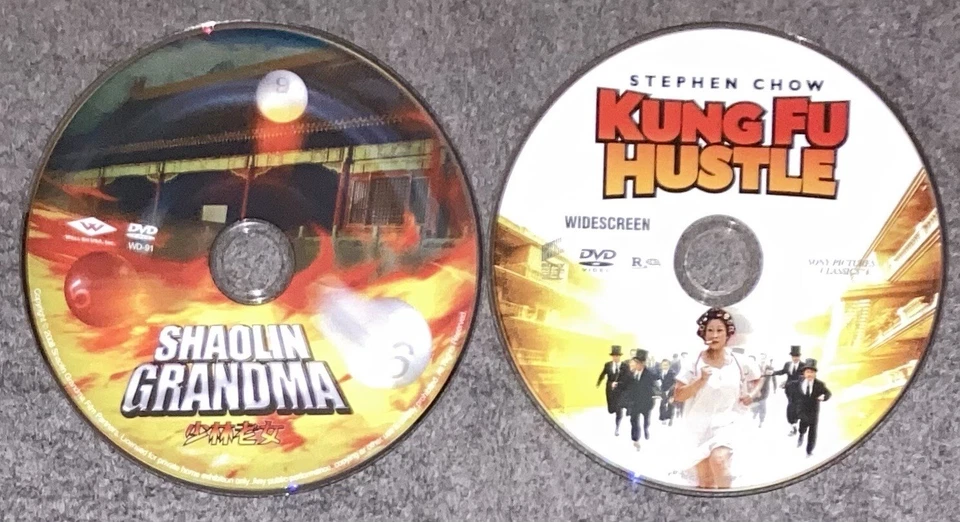 Shaolin Grandma 2008/Kung Fu Hustle 2004 DVD Martial Arts Comedy Double Feature￼ - Image 3 of 3