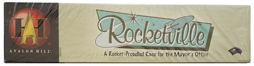 Rocketville; A Rocket-Propelled Race for the Mayor's Office by Avalon Hill - NIB - Picture 7 of 7