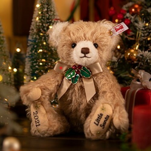 Steiff Little Santa series 2021 Christmas Teddy bear Limited 1,500