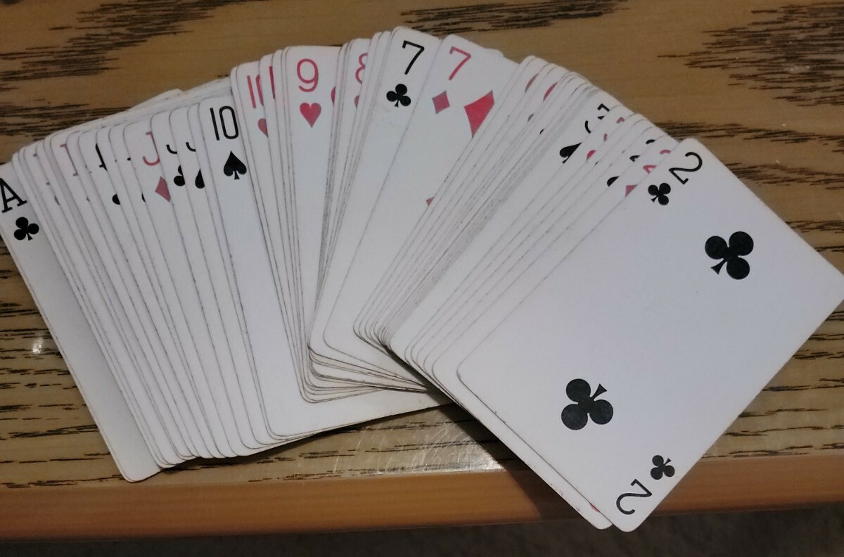 52 Playing Cards Card Decks The US Co Cincinnati, Ohio snowy Mountain Scene