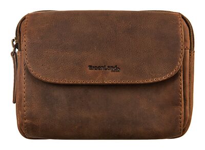 GreenLand Nature Montenegro Beltbag RFID Gürteltasche Brown braun Neu