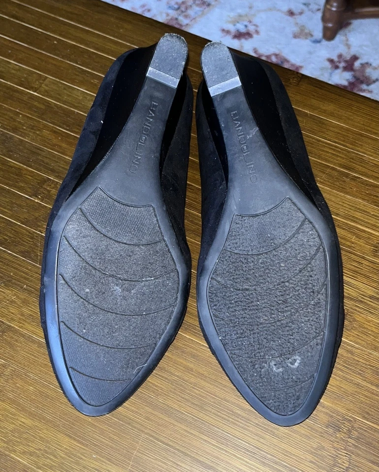 Tacones de cuña Bandolino para mujer de gamuza talla 81/2 Foto 3 de 4