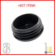 (2 Pack) 2 1/2 Inch (2.5") OD Round Plastic Plug,(8-12Ga for ID 2.17-2.28") Pipe