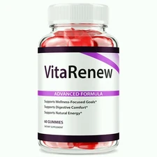VitaRenew Gummies -Powerful Hydrating Formula Vita Renew Skin Care Gummy 60ct