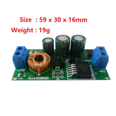 10~80V to 3.3/5/6/9/12/15V High-Voltage DC-DC Converter Buck Step-Down Module