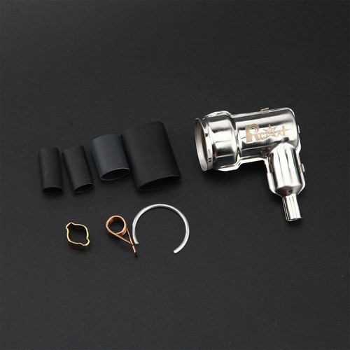 1 PC Rcexl Spark plug caps and boots for NGK BMR6A 14MM KIT 90 Degree Spark Plug - Picture 5 of 6