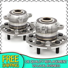Pair Rear Wheel Hub Bearing For 2010-2011 Honda Accord Crosstour FWD 2WD 512344 