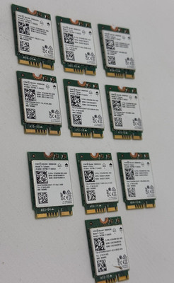 LOT of 10 Wireless 9560 Intel 9560NGW 802.11ac NGFF WiFi Bluetooth FRU 01AX768