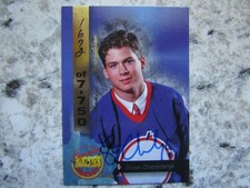 Medicine Hat Tigers Steve Cheredaryk Signed Autographed 1994 Signature Rookies