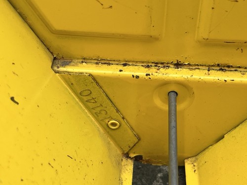 Vtg 60s Tonka Bottom Dump Yellow Construction Truck Trailer Pressed Steel 24.5” - Picture 18 of 24