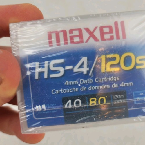 Maxell HS-4/120 Cartouche de stockage de données DDS de qualité ordinateur scellée 4G Nat 8G Compr - Photo 8/24