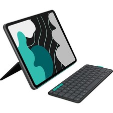 Logitech Flip iPad Case mit Tastatur Graphite