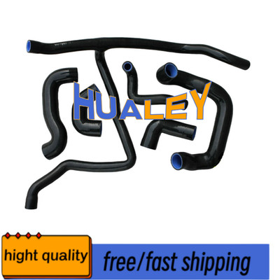 BLACK Silicone Kühler Radiator Hose For BMW E30 M20 320i/325i 2.5L 89-92 non-A/C