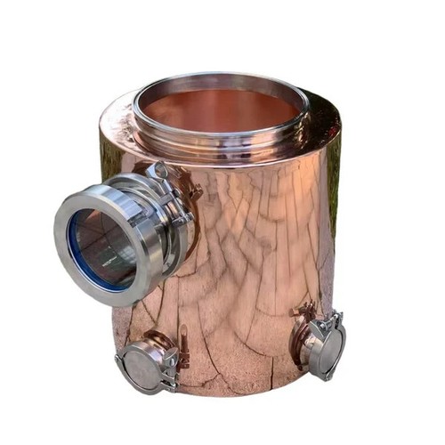 4 Galllons Copper Moonshine Still Pot Distilling Kettle