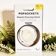 PopSockets Magnetic Phone Grip  MAGSAFE Compatible CLEAR PopSocket Pop Socket
