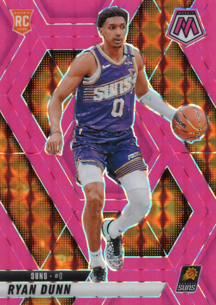 2024 Panini Mosaic Ryan Dunn Pink Fluorescent #233 8/10