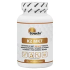 Vitamin K2 MK7 200mcg Tablets – Natural, High Potency, Bone Support – Sowelo