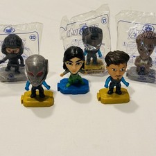 Lot of 6 2019 MARVEL AVENGERS ENDGAME MCDONALDS HAPPY MEAL TOYS
