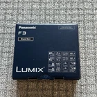 Panasonic Lumix DMC-F3 12.1MP Digital Camera Black/ Noir NEW