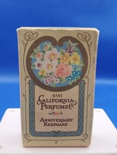 Vtg Avon California Perfume Anniversary Keepsake- Charisma 1975 1.7oz W/ Box