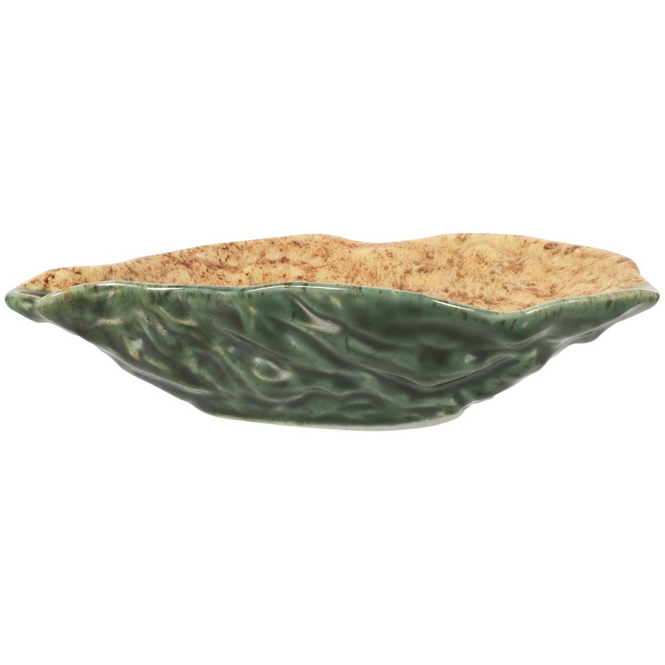 Shell Nameplate Reusable Porcelain Oyster Shell Plate Multi Function Ceramic Food ...