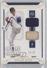 2019 National Treasures Game Gear Material Duals Holo Gold 24/25 Nolan Ryan e8a
