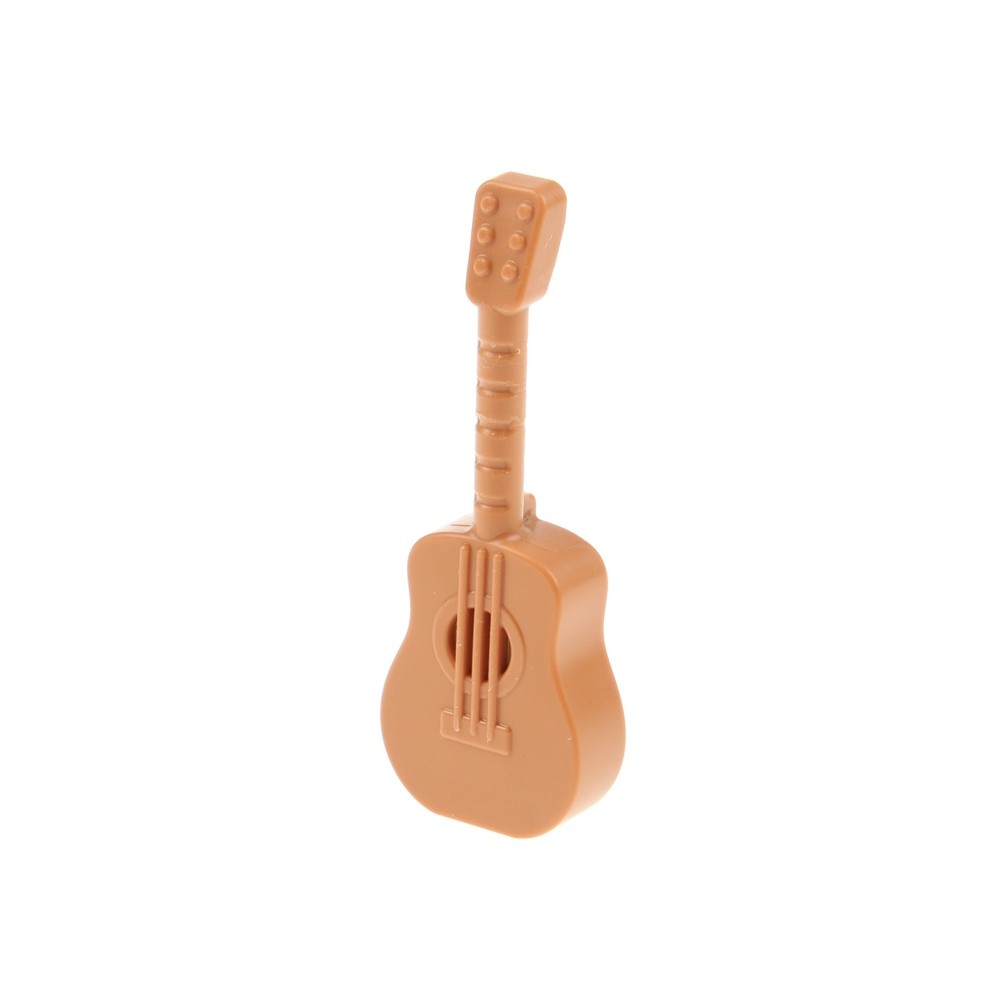1x lego Duplo Guitar Light Nougat Musical Instrument Figurine Accessory 6286378