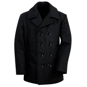 Wool Men Pea Coat | eBay