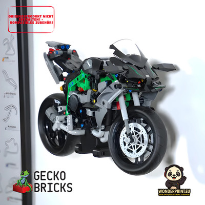 Wandhalterung Display Stand passt für LEGO  Technic Kawasaki Ninja H2R 42170