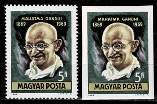 Hungary MiNo. 2544 A B MNH Mahatma Gandhi
