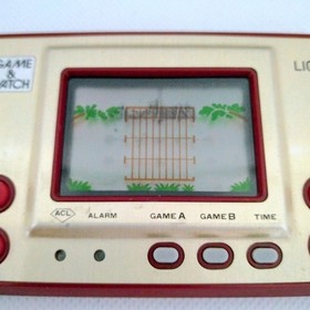 Nintendo Game & Watch LION LN-08 1981 Wide Screen Vintage Tested Working Japan