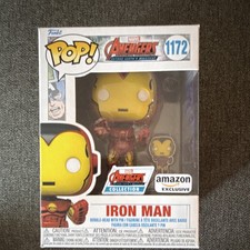 Funko Pop! Vinyl Marvel Avengers Iron Man #1172 Amazon Exclusive Figure & Pin