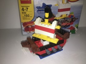 2009 Lego 6192 Pirate Building Set Box + Instructions Used Incomplete