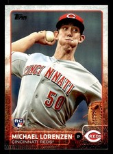 2015 Topps Update #US38 Michael Lorenzen Rookie Card Cincinnati Reds. rookie card picture