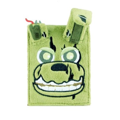 High-Quality FNAF SpringTrap 3D Bi-Fold Faux Fur Wallet Fashion Card Holder