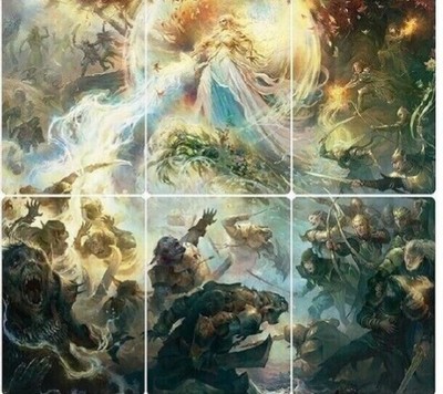 Lord of the Rings Scene Box 6 Card MTG Might of Galadriel Full Sealed 