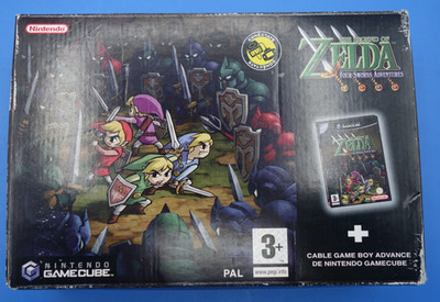 Legend of Zelda Four Swords Adventures Big Box - mit GBA Link Kabel (Spanisch)