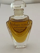 Vintage Magie noire Lancome Huile Parfum 7.5 ml 1/4 oz 1st Formula 1980s/90s