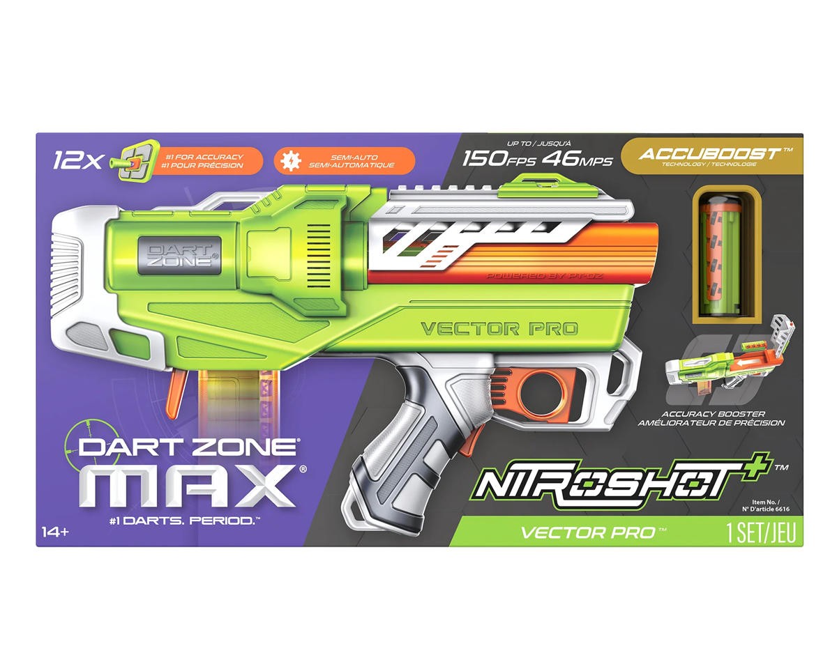 Dart Zone Max Nitroshot+™ Vector Pro™ Blaster Set [DZN6616] | eBay
