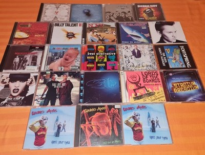 24CDs Sammlung Punk Nirvana Billy Talent Nofx H-Blockx Guano Apes 311 Nickelback