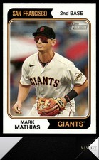 2023 Topps Heritage #528 Mark Mathias San Francisco Giants