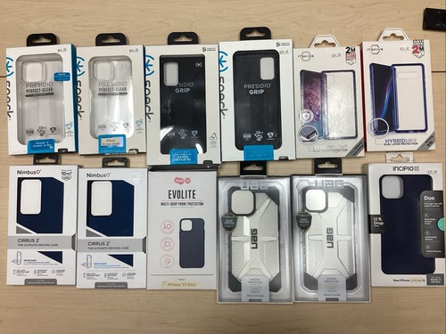 Großhandelsposten von 12 gemischten Handyhüllen für iPhone und Android. NEU - Bild 1 von 4