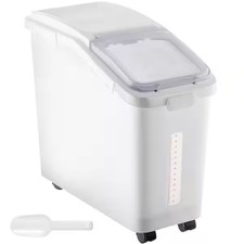 Ingredient Storage Bin 11.4 Gal. Capacity Commercial Shelf-storage Ingredient Bi