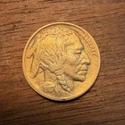 1913 Type 2 Buffalo Nickel - Choice AU/MS - Full Horn - Excellent Condition!!