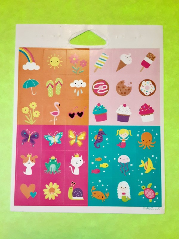 AGC fun small sticker sheet