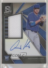 2020 Panini Chronicles Spectra Rookie Jersey 31/199 Anthony Kay #109 Auto aw2