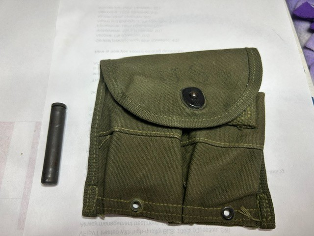 MI Carbine 1952 Magazine Pouch and Oiler