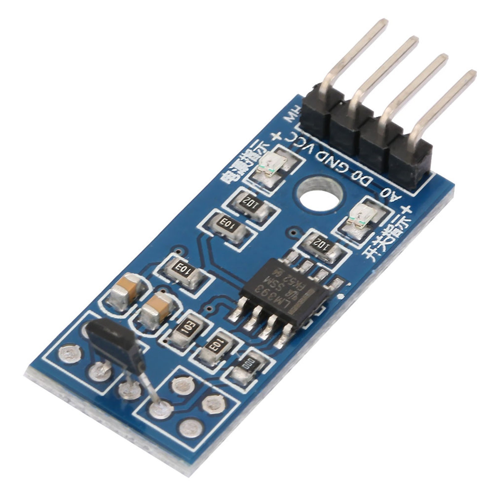 5x 3144E Effect Sensor Switch Speed Counting Sensor Module Magnetic Detector✈